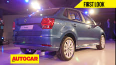 Volkswagen Ameo compact sedan first look video